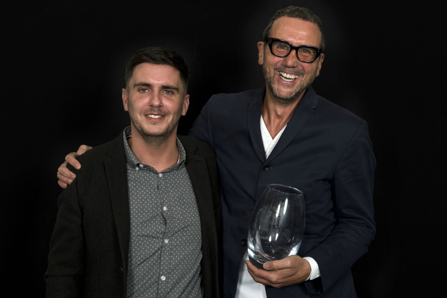 From left to right: Danny Martin from the Westmorland Family businesses (Tebay Services and Gloucester Services) and Kevin Gould